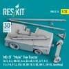 RESKIT RSK32-0024 MD-3T Mule Tow Tractor (3D Printed model kit) 1/32